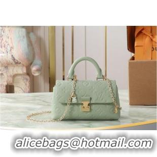 Best Grade Louis Vuitton Nano Madeleine Minty/Lily White M58956