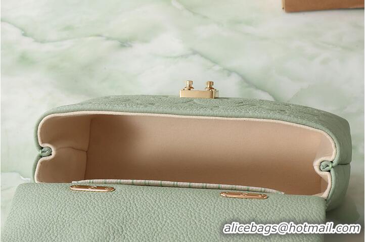 Best Grade Louis Vuitton Nano Madeleine Minty/Lily White M58956