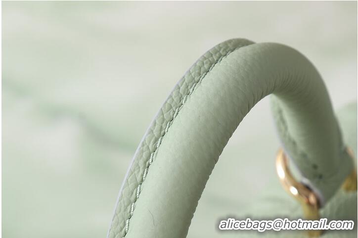 Best Grade Louis Vuitton Nano Madeleine Minty/Lily White M58956
