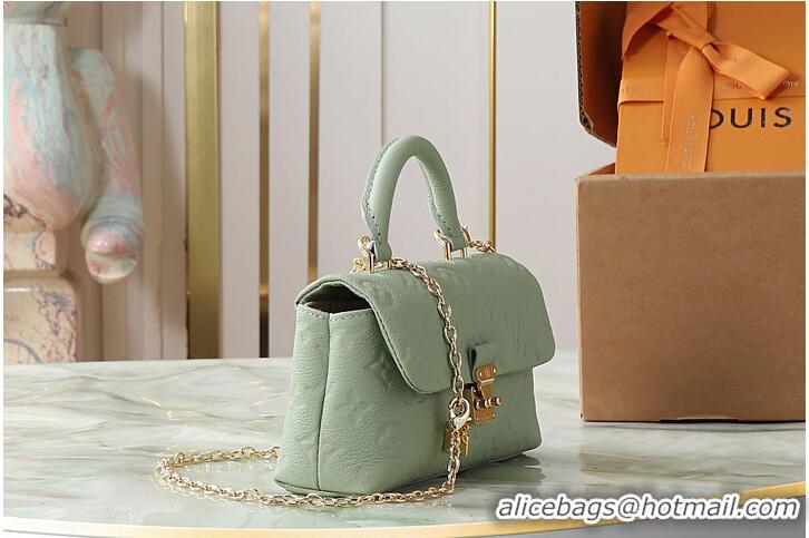 Best Grade Louis Vuitton Nano Madeleine Minty/Lily White M58956