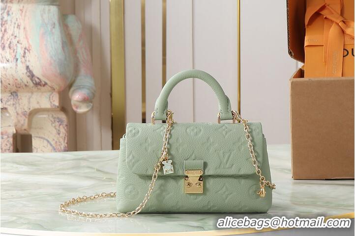 Best Grade Louis Vuitton Nano Madeleine Minty/Lily White M58956