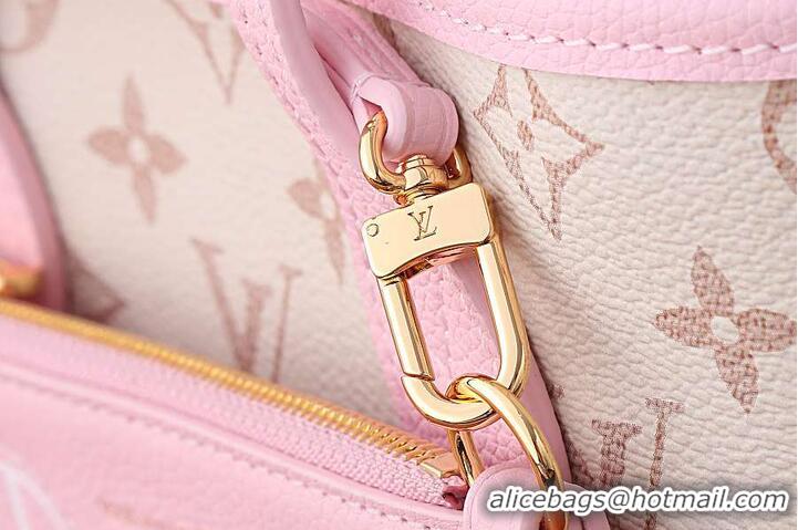 Sophisticated Cheap Louis Vuitton Neverfull Inside Out BB Monogram Dune/Pink M58957