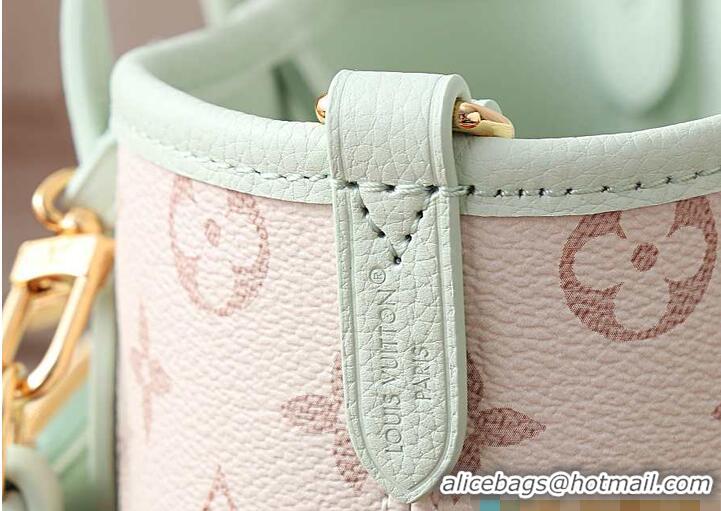 Grade Discount Louis Vuitton Neverfull Inside Out BB Monogram Dune/Minty M58958
