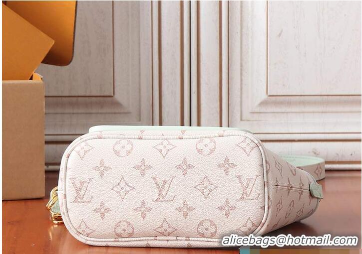 Grade Discount Louis Vuitton Neverfull Inside Out BB Monogram Dune/Minty M58958