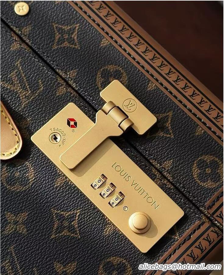 Best Product Louis Vuitton Rolling Trunk luggage in Monogram canvas and leather M58959