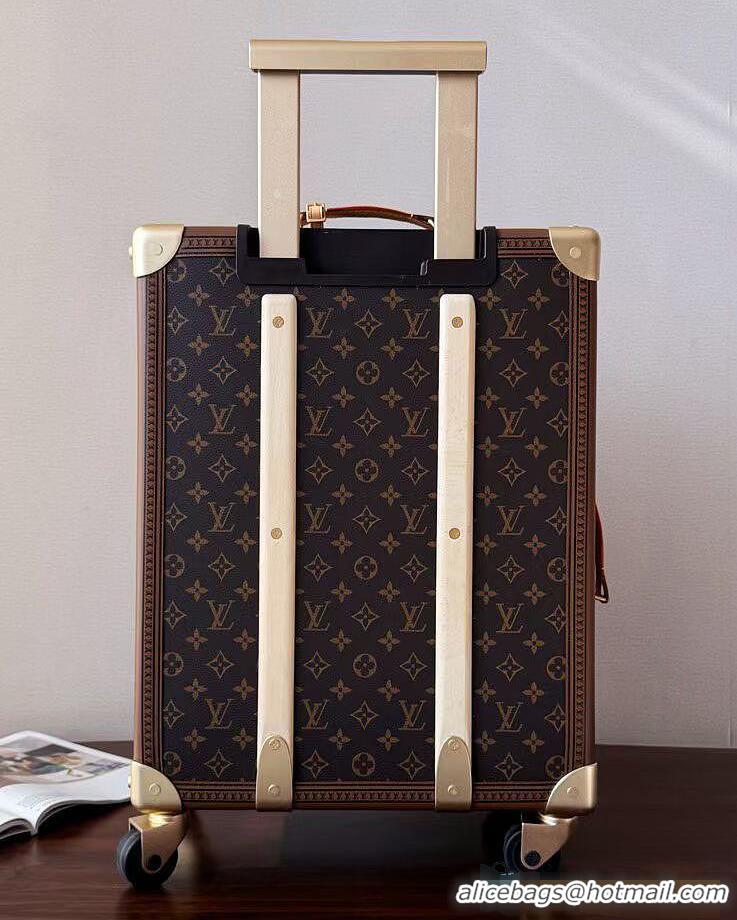 Best Product Louis Vuitton Rolling Trunk luggage in Monogram canvas and leather M58959