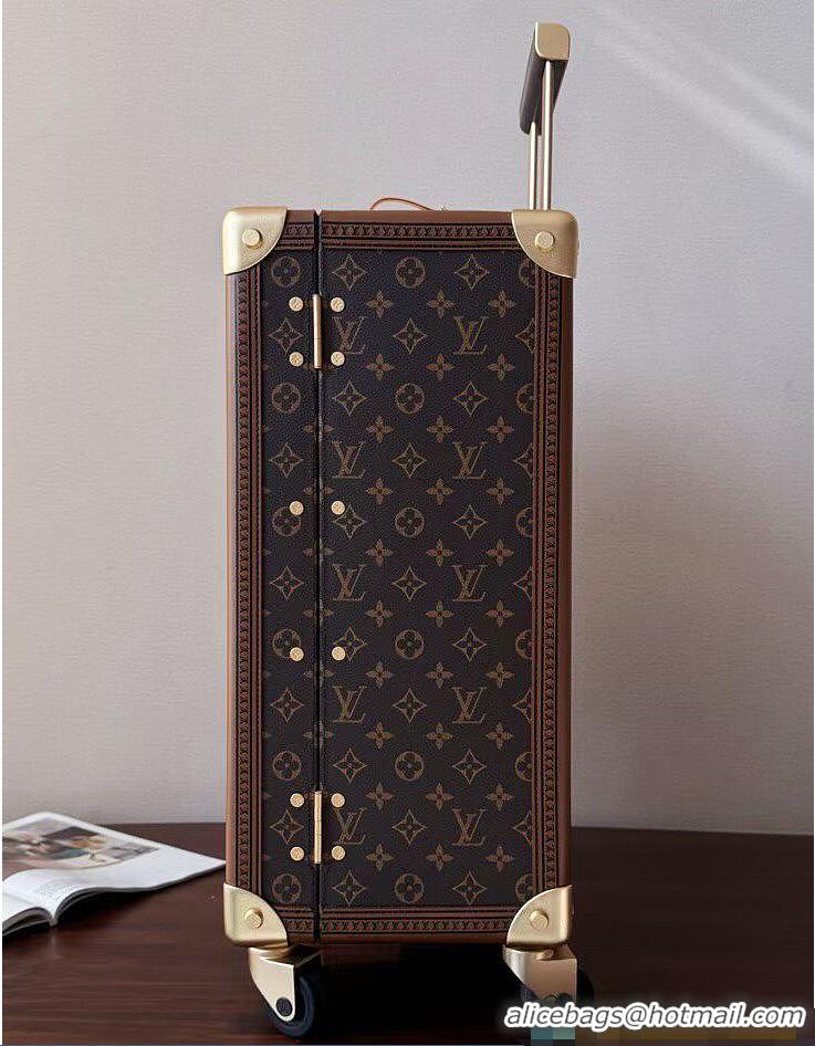 Best Product Louis Vuitton Rolling Trunk luggage in Monogram canvas and leather M58959