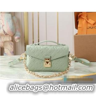 Reasonable Price Louis Vuitton Pochette Métis East-West Monogram Empreinte Minty M58960