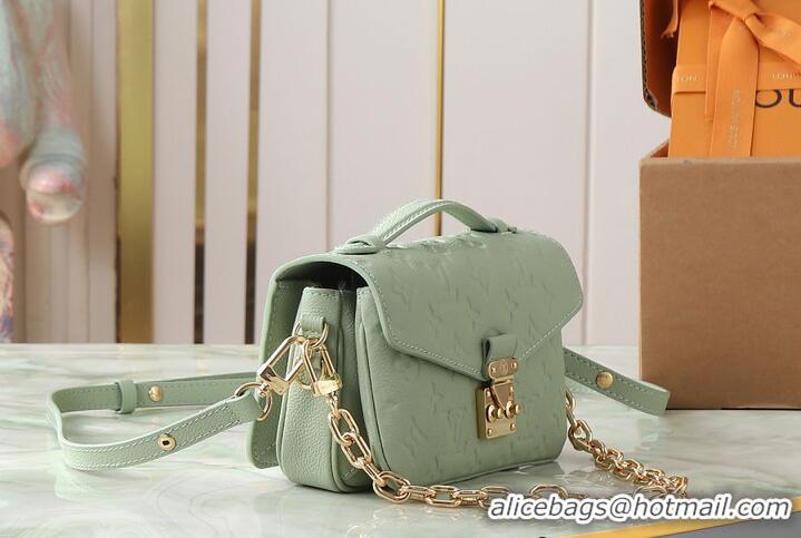 Reasonable Price Louis Vuitton Pochette Métis East-West Monogram Empreinte Minty M58960