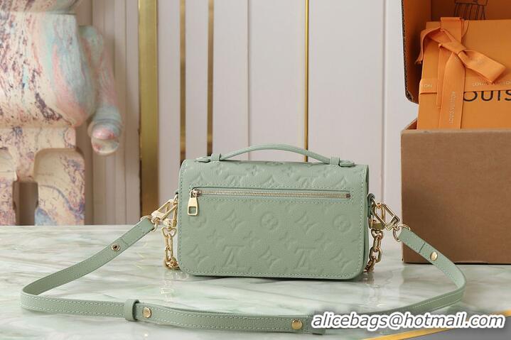 Reasonable Price Louis Vuitton Pochette Métis East-West Monogram Empreinte Minty M58960