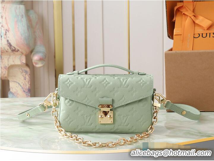 Reasonable Price Louis Vuitton Pochette Métis East-West Monogram Empreinte Minty M58960