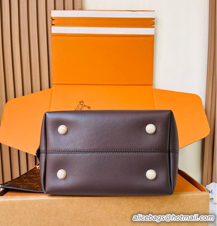Top Grade Louis Vuitton Flight Mode Low Key Hobo PM Bicolor Moonstone Brown M58961