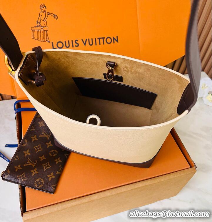 Top Grade Louis Vuitton Flight Mode Low Key Hobo PM Bicolor Moonstone Brown M58961