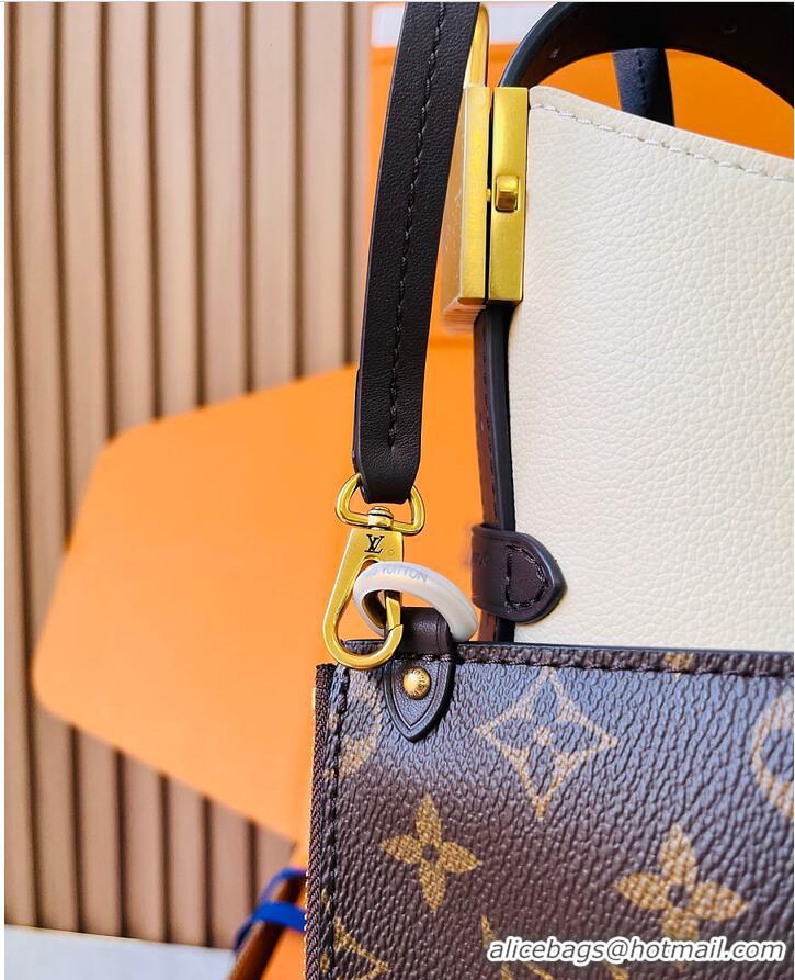 Top Grade Louis Vuitton Flight Mode Low Key Hobo PM Bicolor Moonstone Brown M58961
