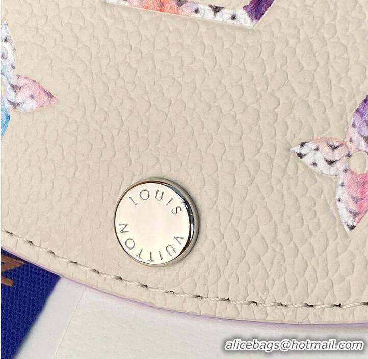 Free Shipping Louis Vuitton Rosalie Coin Purse Monogram Empreinte Link Quartz M58963