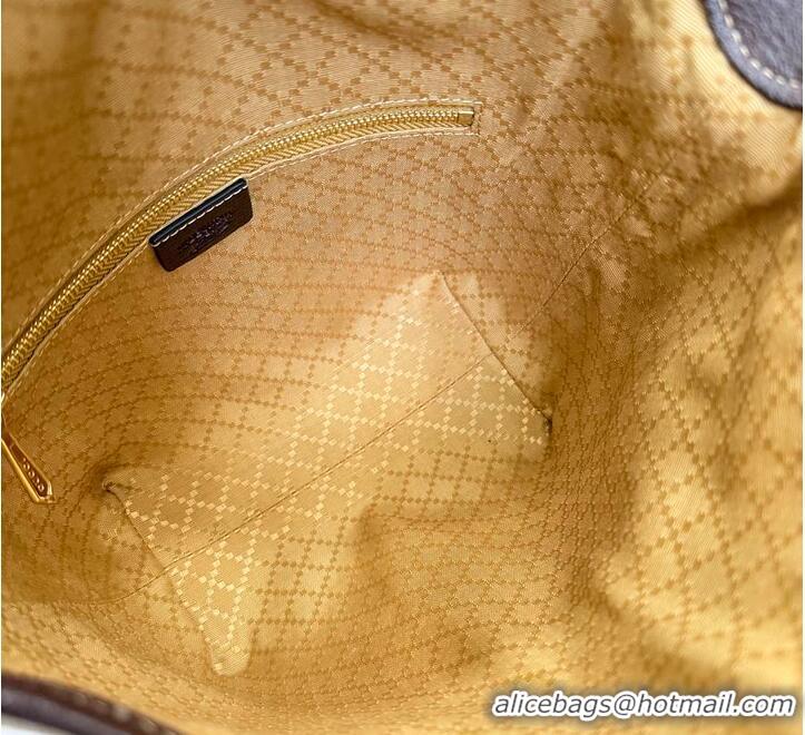 Luxury Cheap Gucci GG mini bag sand and brown GG canvas 753970