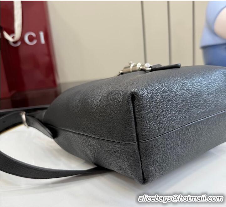 Best Quality Gucci GG mini bag black leather 753971