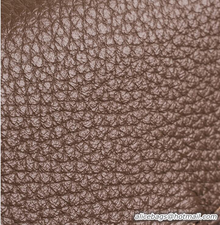 Luxury Discount Chanel MINI FLAP BAG Grained Calfskin & Gold-Tone Metal AS1112 Brown FALL WINTER 2026 PRE-COLLECTION