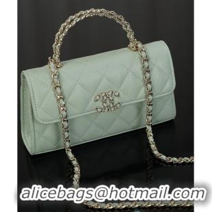Good Looking Chanel 26P Cross Handle Kelly Chain Bag Grained Calfskin & Gold-Tone Metal AS6235 Light Green 2026
