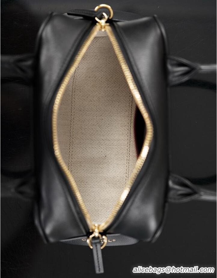 Promotional Chanel Clutch with Leather Strap Calfskin & Gold-Tone Metal AS5897 Black 2026