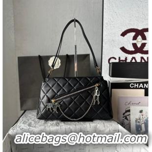 Best Product Chanel Métiers D'art Small Hobo Bag Lambskin & Gold-Tone Metal AS6234 Black 2026