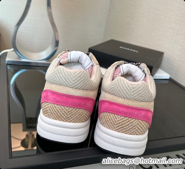 Low Cost Chanel Tweed Sneakers Multicolor 6080802