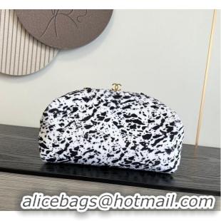 Traditional Discount Chanel Clutch with chain Lambskin & Gold-Tone Metal AS6237 White/Black 2026