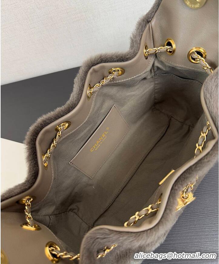 Fashion Discount Chanel 25 Mini Handbag Métiers D'art Lambskin & Gold-Tone Metal AS6238 Taupe 2026