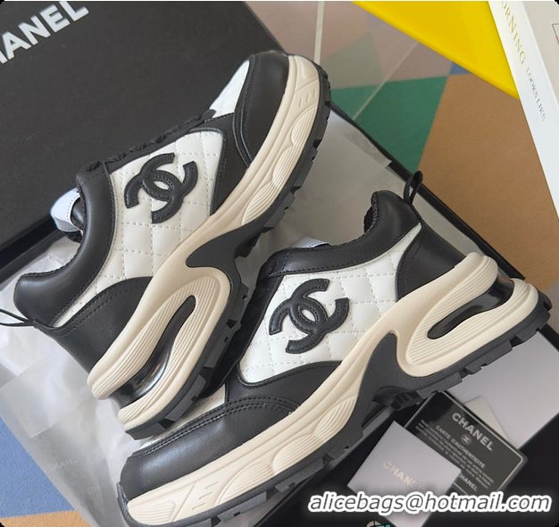 Most Popular Chanel Sneaker Black & White 6080803