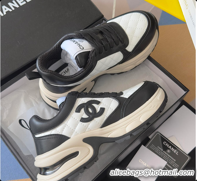 Most Popular Chanel Sneaker Black & White 6080803