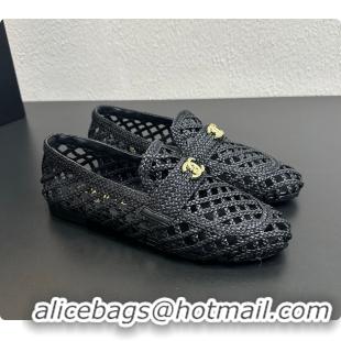 Popular Style Chanel Moccasins - Lambskin, Black 6080809