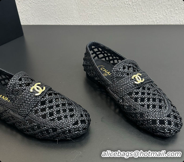 Popular Style Chanel Moccasins - Lambskin, Black 6080809
