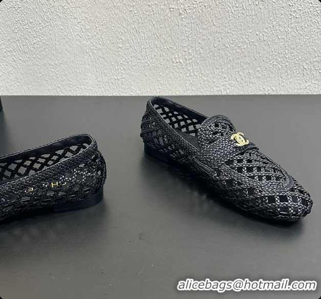 Popular Style Chanel Moccasins - Lambskin, Black 6080809