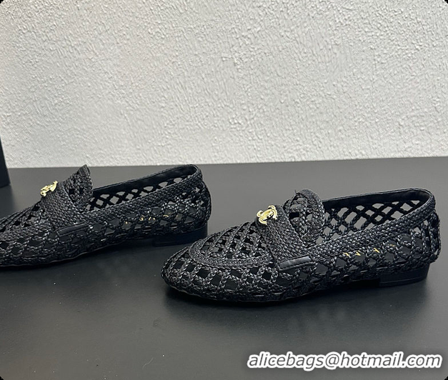 Popular Style Chanel Moccasins - Lambskin, Black 6080809