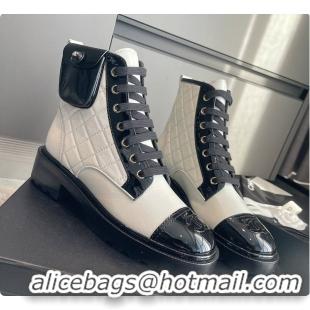 Duplicate Chanel Boots In White 6080811
