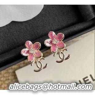 Buy Inexpensive Chanel Bloom Short Earrings 0108 Pink 2026