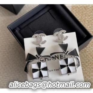 Cheap Chanel Bow Box Earrings CH010801 Black 2026