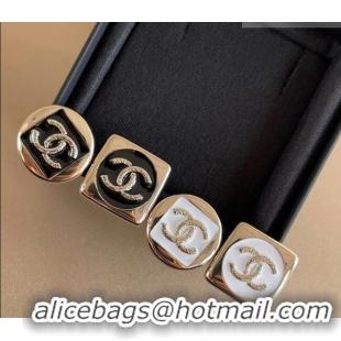 Luxury Discount Chanel Round and Square Studs Earrings 0108 2026