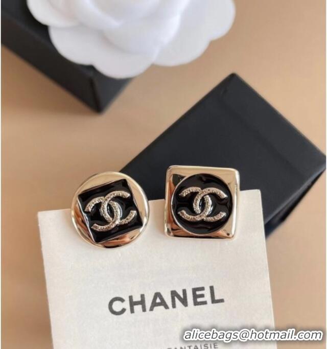 Luxury Discount Chanel Round and Square Studs Earrings 0108 2026