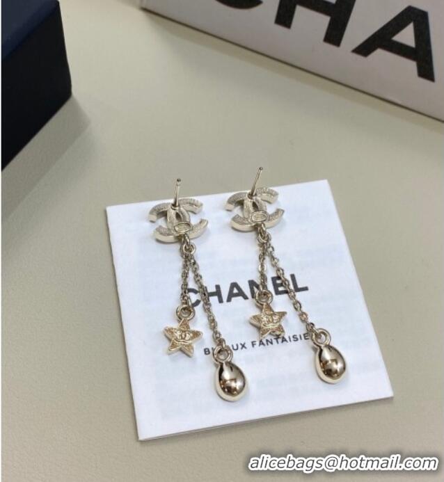 Top Quality Chanel Star and Strass Earrings 0108 Pink 2026