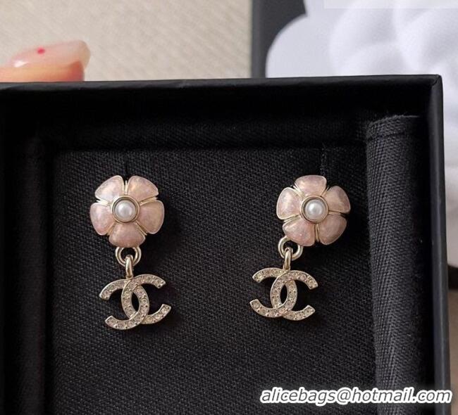 Best Price Chanel Bloom Short Earrings 0108 Pink 2026