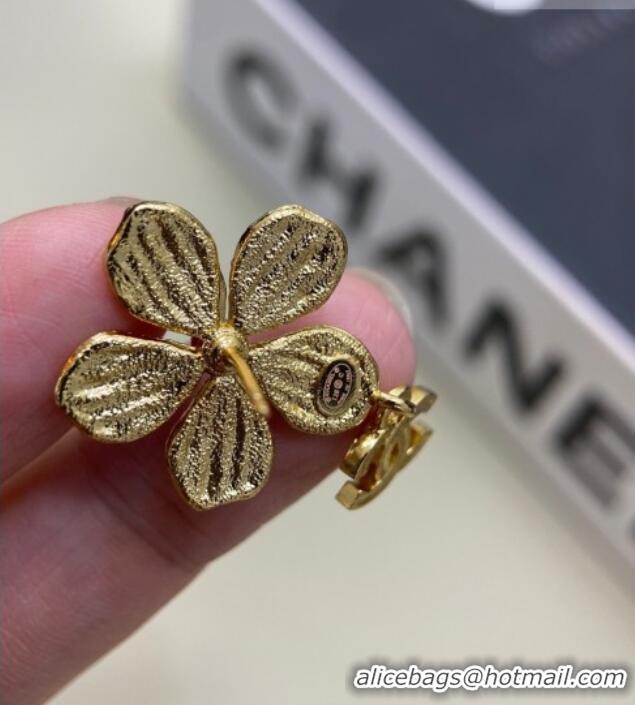 Buy Inexpensive Chanel Camellia Bloom Short Earrings 0108 Gold 2026
