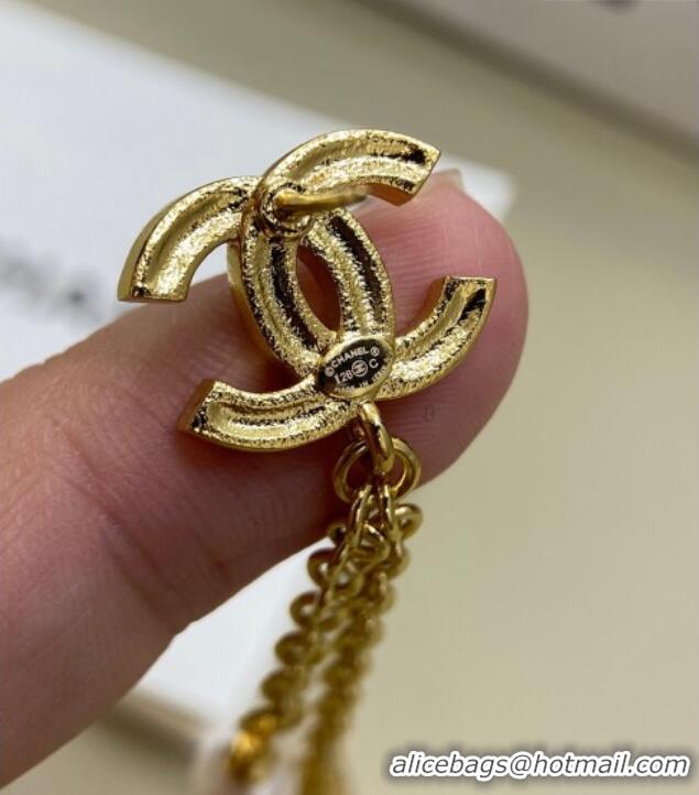Promotional Chanel Pendant Long Earrings 0108 Gold 2026