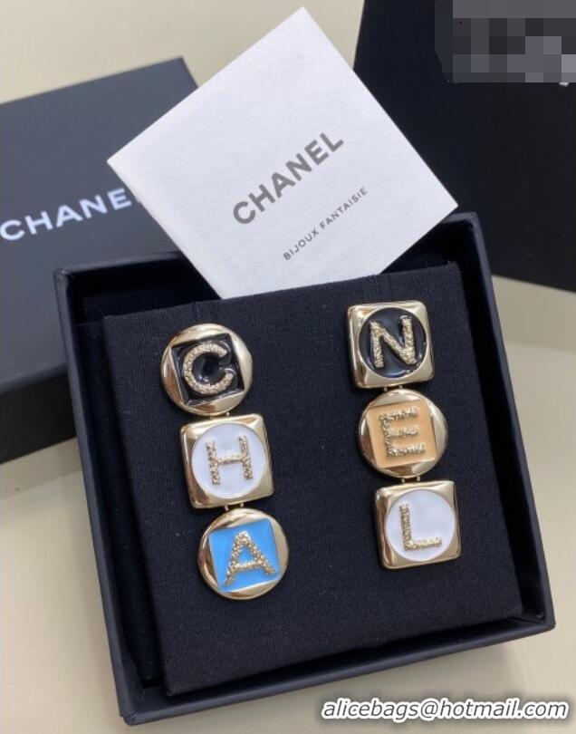 Promotional Chanel Square Letters Earrings 0108 2026