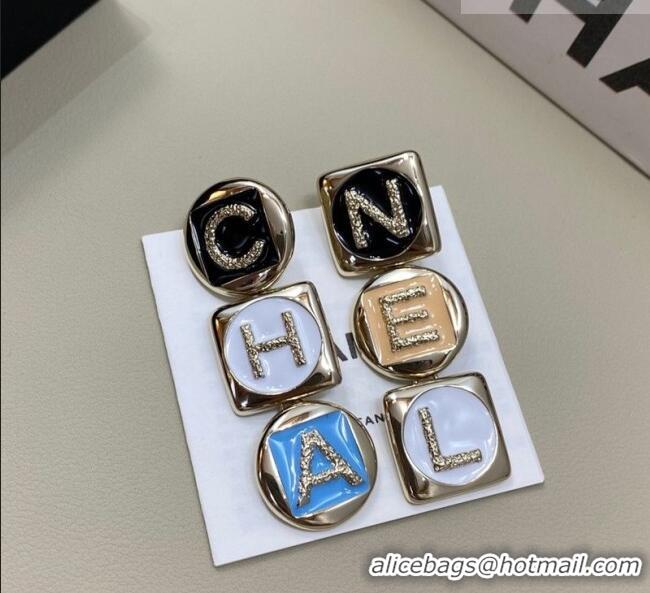 Promotional Chanel Square Letters Earrings 0108 2026