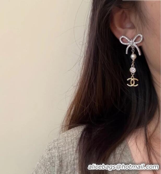 Buy Cheapest Chanel Strass Long Earrings 0107 2026