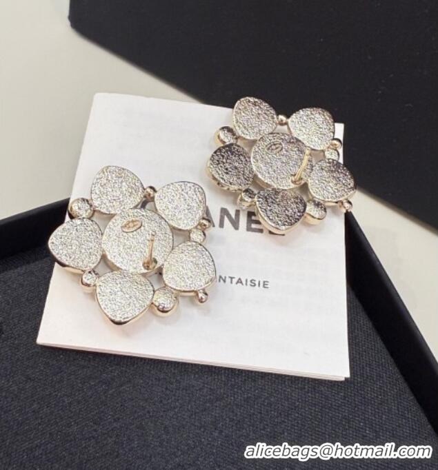 Shop Discount Chanel Stone Bloom Studs Earrings CH010805 Black 2026