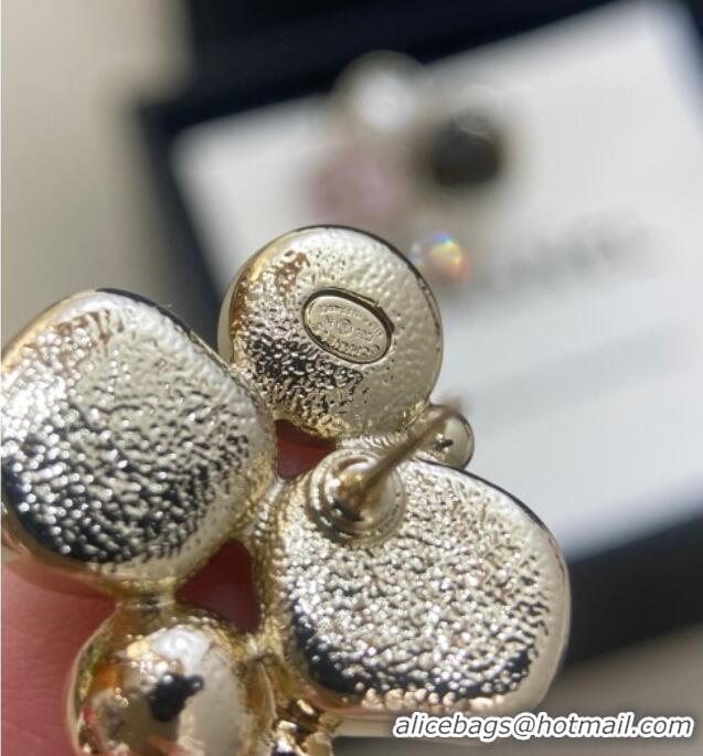 Best Price Chanel Stone Bloom Stud Earrings CH010806 Pink 2026
