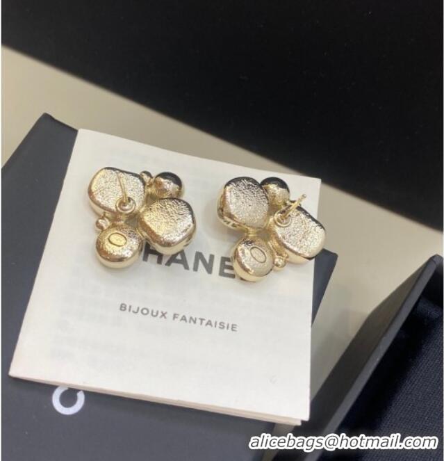 Best Price Chanel Stone Bloom Stud Earrings CH010806 Pink 2026