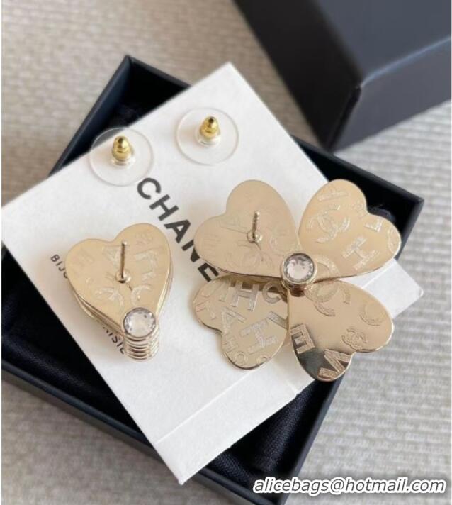 Cheap Discount Chanel Bloom Earrings CH012613 Gold 2026